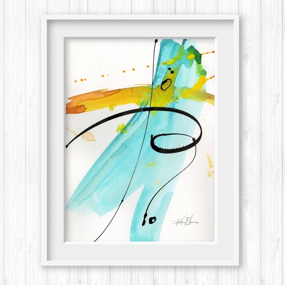 Original Abstract Zen Meditative Painting - Abstraction 2019-4 - Picture 3 of 4